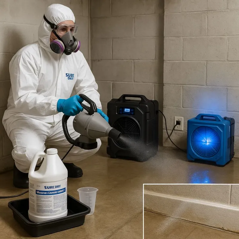 Sanitization and Odor Removal process in Petersburg, TX