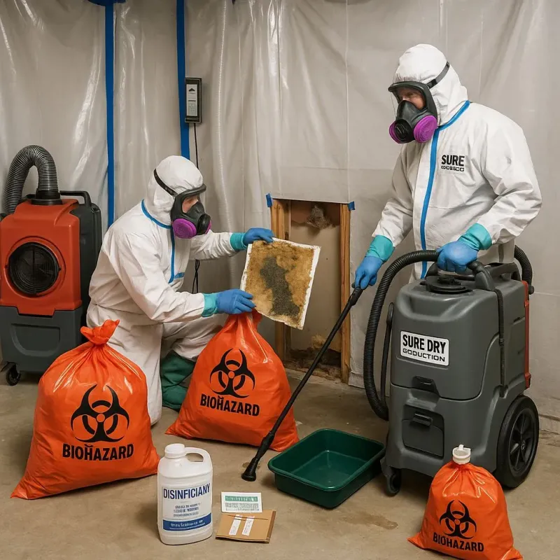 Contaminated Water Handling Protocols process in Petersburg, TX