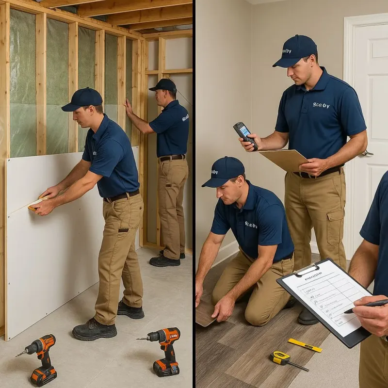 Repairs and Reconstruction process in Petersburg, TX