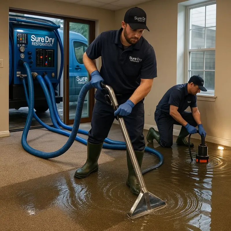 Water Extraction and Removal process in Petersburg, TX